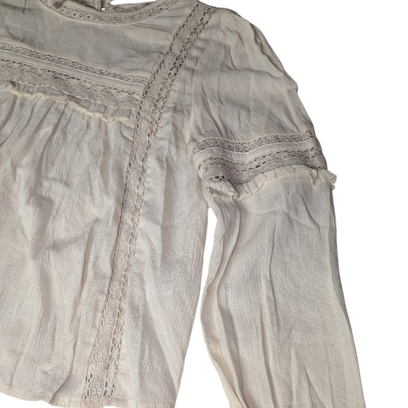 American Eagle Boho Peasant Top Medium - Picture 5 of 7